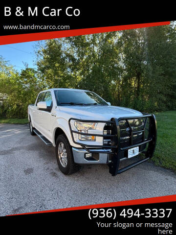 2016 Ford F-150 for sale at B & M Car Co in Conroe TX