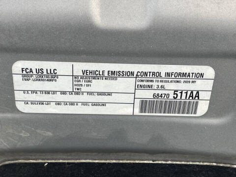 2020 Chrysler Pacifica Limited