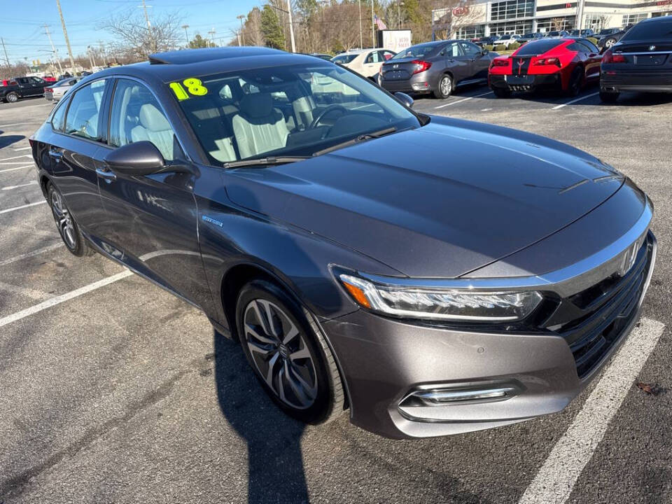 2018 Honda Accord Hybrid for sale at First Place Auto Sales LLC in Rock Hill, SC