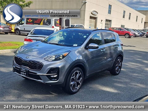 2021 Kia Sportage for sale at 1 North Preowned in Danvers MA