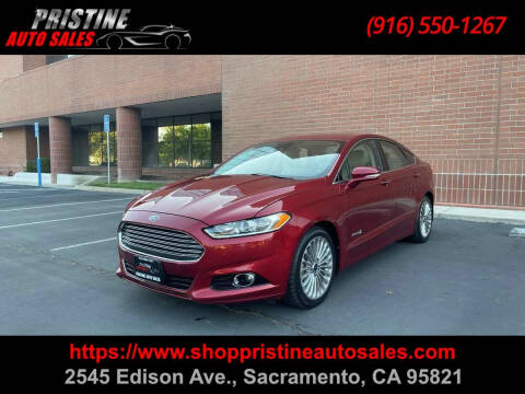 2014 Ford Fusion Hybrid for sale at Pristine Auto Sales in Sacramento CA