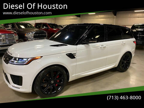 2019 Land Rover Range Rover Sport for sale at Diesel Of Houston in Houston TX