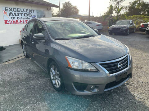 2015 Nissan Sentra for sale at Excellent Autos of Orlando in Orlando FL