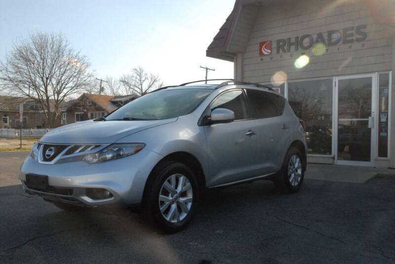 2014 Nissan Murano for sale at Rhoades Automotive Inc. in Columbia City IN
