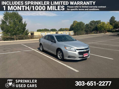 2014 Chevrolet Malibu for sale at Sprinkler Used Cars in Longmont CO