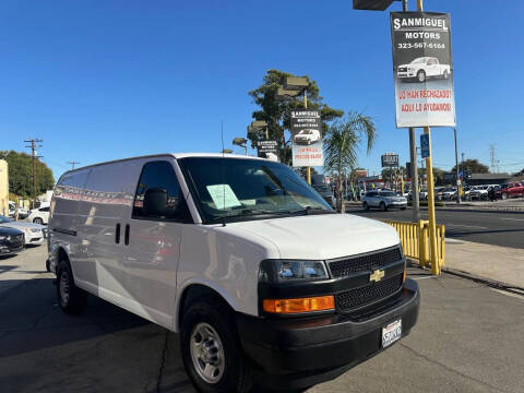 2019 Chevrolet Express for sale at Sanmiguel Motors in South Gate CA