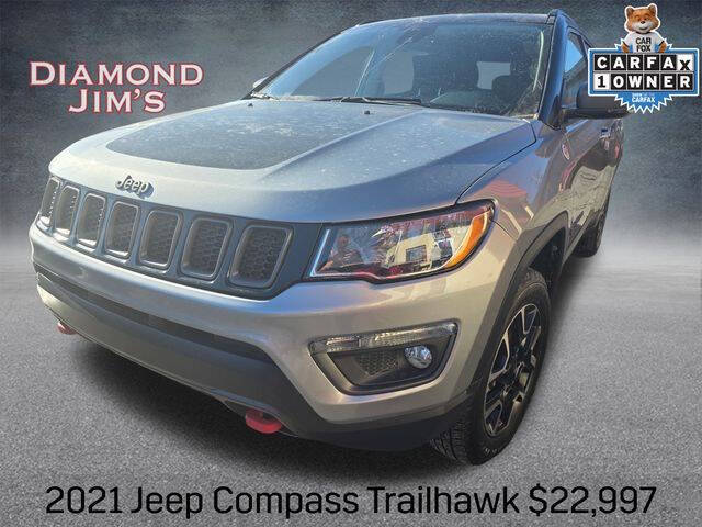 2021 Jeep Compass for sale at Diamond Jim's West Allis in West Allis WI