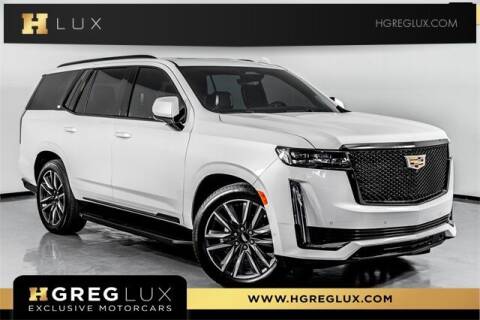 2023 Cadillac Escalade for sale at HGREG LUX EXCLUSIVE MOTORCARS in Pompano Beach FL
