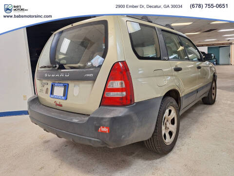 2003 Subaru Forester X