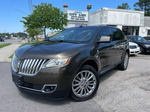 2011 Lincoln MKX for sale at City Line Auto Sales in Norfolk VA