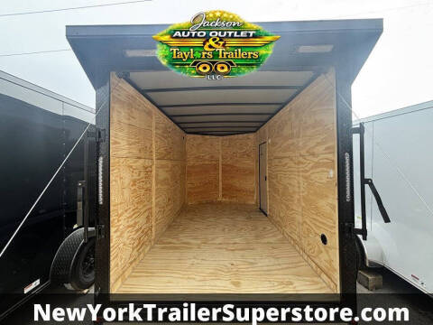 2026 Quality Cargo 7X12TA w/ 7' Ceiling, Rear Win