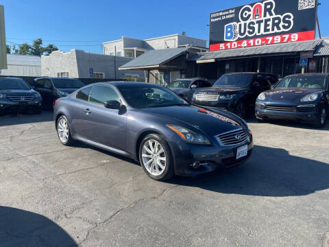 2011 Infiniti G37 Coupe for sale at Car Busters in Hayward CA