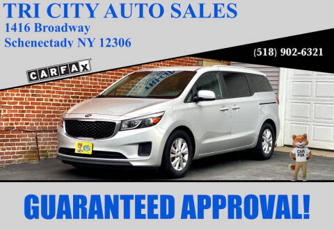 2016 Kia Sedona for sale at Tri City Auto Sales in Schenectady NY