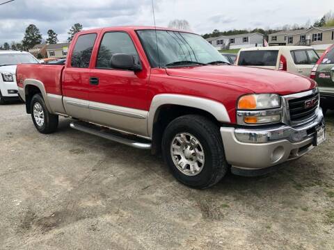 2006 GMC Sierra 1500 for sale at ABED'S AUTO SALES in Halifax VA