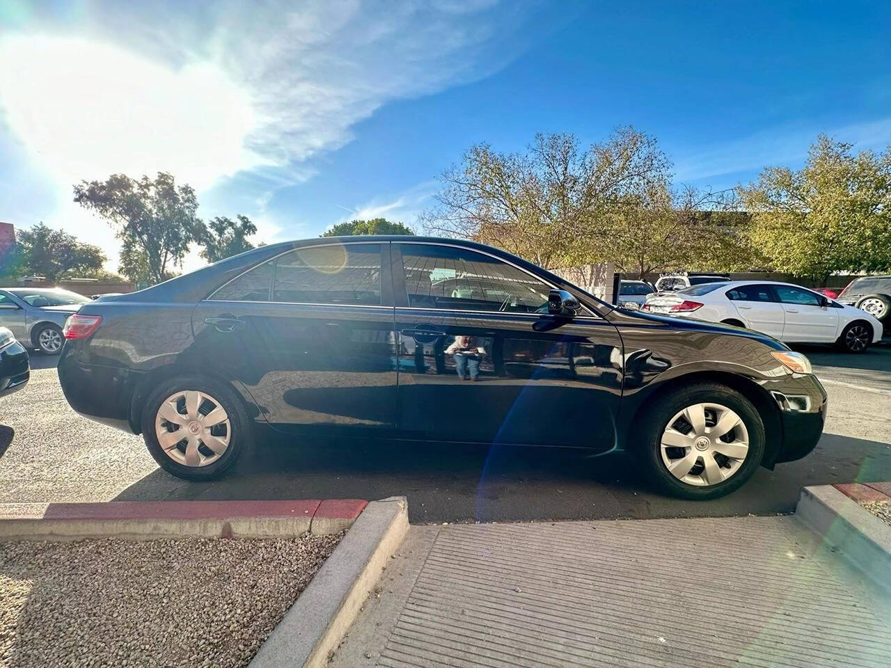 2007 Toyota Camry for sale at HUDSONS AUTOS in Gilbert, AZ