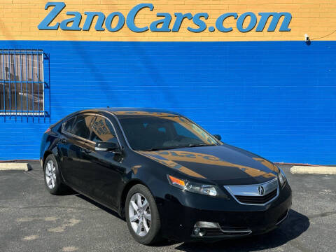 2013 Acura TL for sale at Zano Cars in Tucson AZ