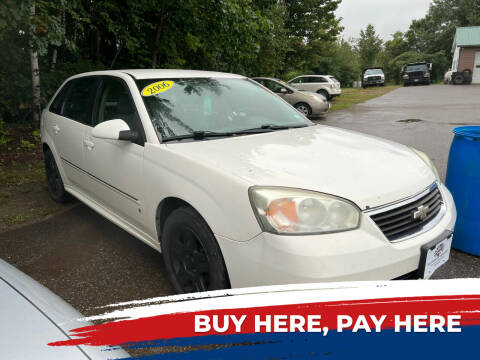 2006 Chevrolet Malibu Maxx for sale at Winner's Circle Auto Sales in Tilton NH