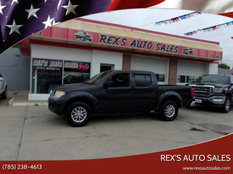 2015 Nissan Frontier for sale at Rex's Auto Sales in Junction City KS