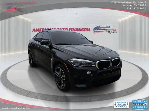 2016 BMW X6 M for sale at America's Auto Financial in Houston TX