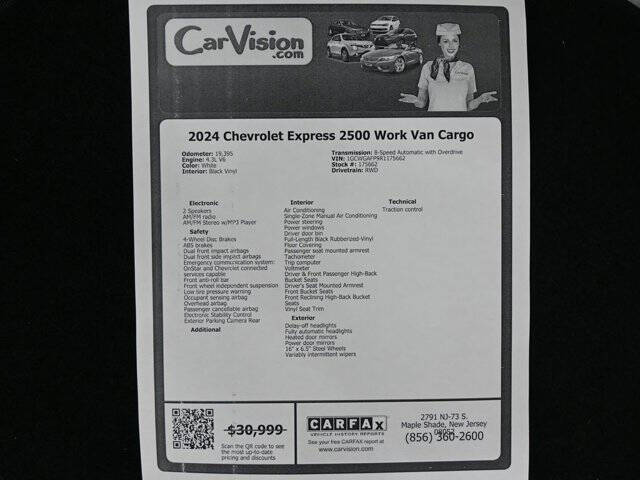 2024 Chevrolet Express 2500