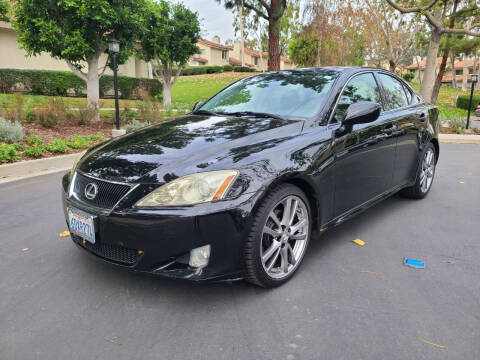 2008 Lexus IS 250 for sale at E MOTORCARS in Fullerton CA