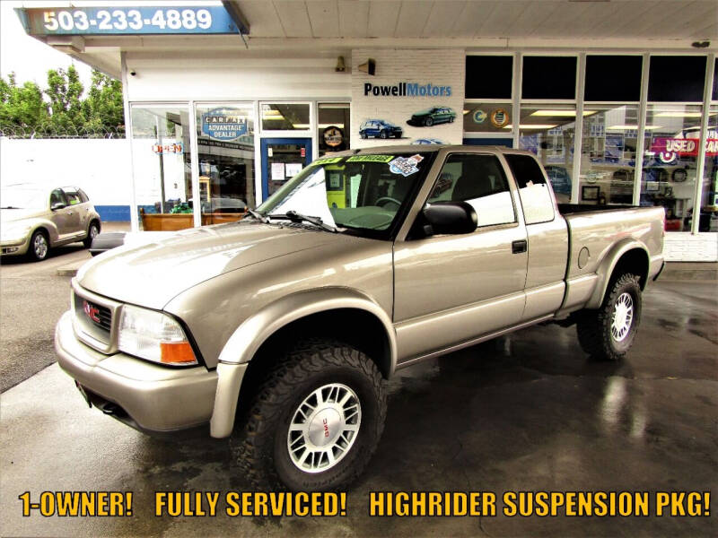 2001 GMC Sonoma for sale at Powell Motors Inc in Portland OR