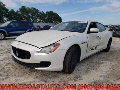 2015 Maserati Quattroporte for sale at East Coast Auto Source Inc. in Bedford VA