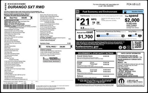 2022 Dodge Durango SXT