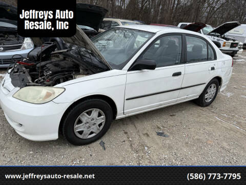 2004 Honda Civic Value Package