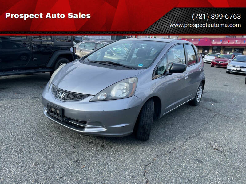 2010 Honda Fit for sale at Prospect Auto Sales in Waltham MA