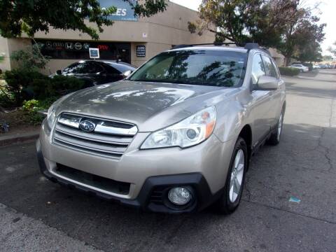 2014 Subaru Outback for sale at First Ride Auto in Sacramento CA