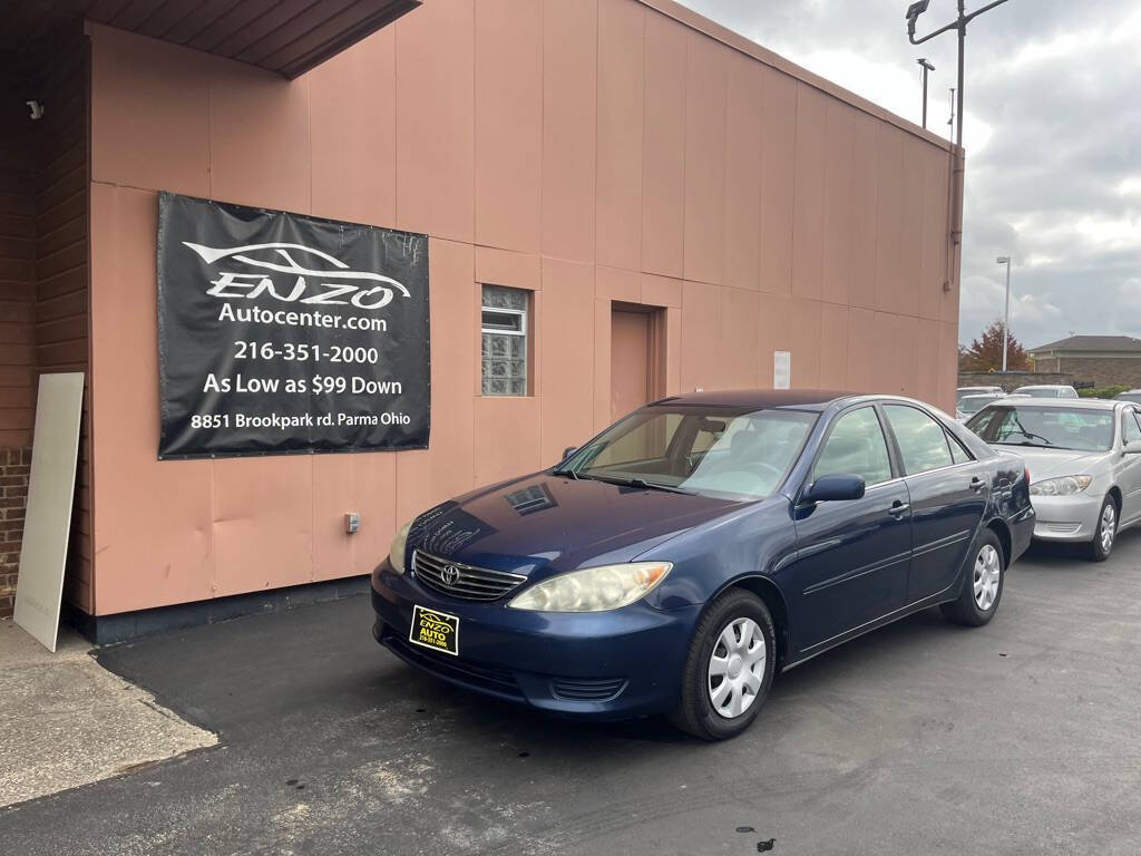 2005 Toyota Camry for sale at ENZO AUTO in Parma, OH