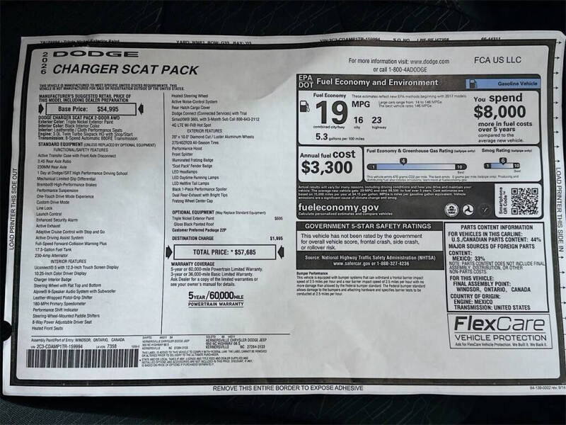 2026 Dodge Charger Scat Pack
