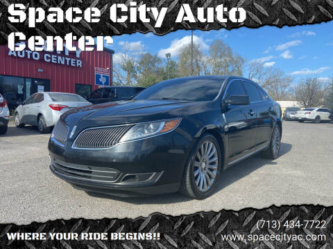 2013 Lincoln MKS for sale at Space City Auto Center in Houston TX