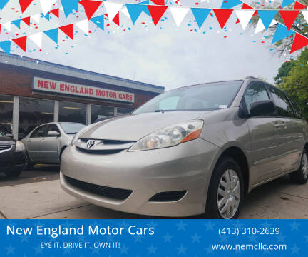 2009 Toyota Sienna for sale at New England Motor Cars in Springfield MA