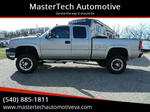 2006 Chevrolet Silverado 2500HD for sale at MasterTech Automotive in Staunton VA
