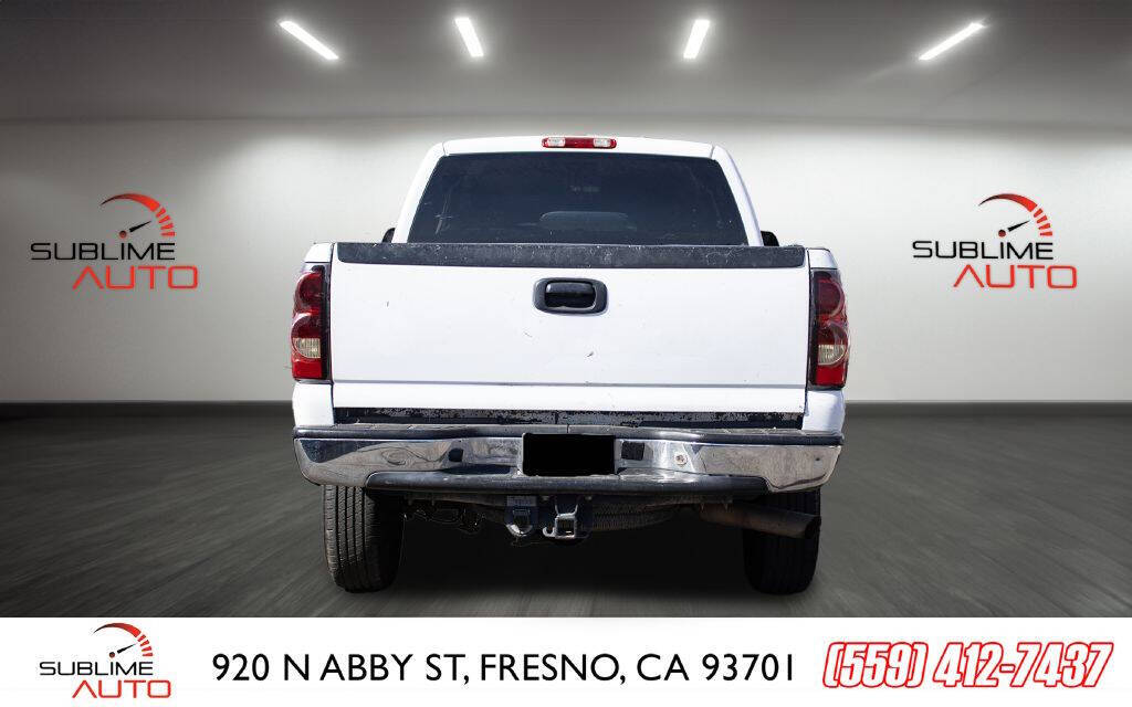 2006 Chevrolet Silverado 2500HD for sale at SUBLIME AUTO in Fresno, CA