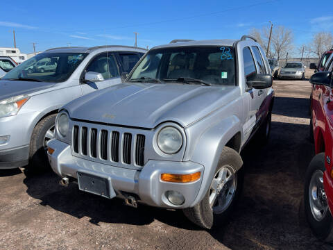 2002 Jeep Liberty for sale at PYRAMID MOTORS - Fountain Lot in Fountain CO