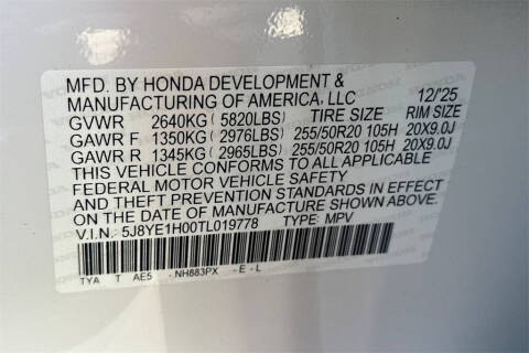 2026 Acura MDX SH-AWD w/A-SPEC