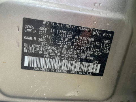 2017 Subaru Outback 3.6R Limited