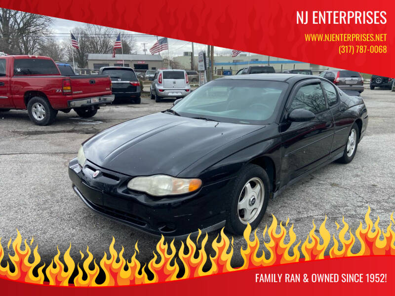 2002 Chevrolet Monte Carlo for sale at NJ Enterprises in Indianapolis IN