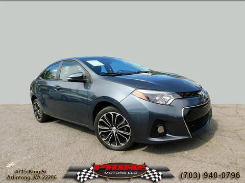 2016 Toyota Corolla for sale at PRIME MOTORS LLC in Arlington VA