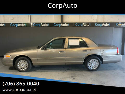 2003 Ford Crown Victoria for sale at CorpAuto in Cleveland GA