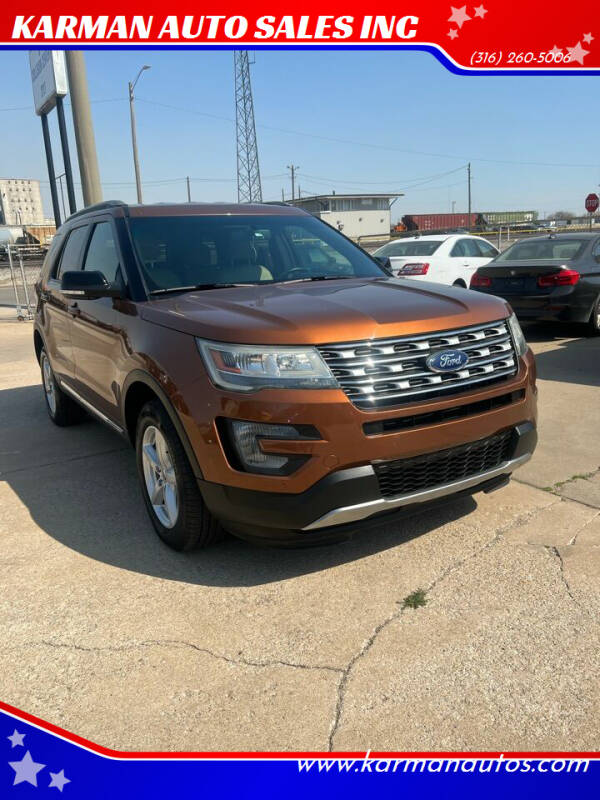 2017 Ford Explorer for sale at KARMAN AUTO SALES INC in Wichita KS