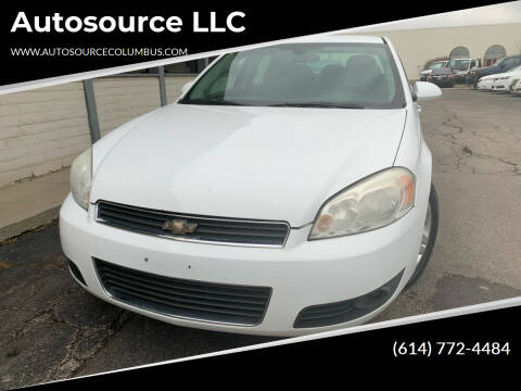 2011 Chevrolet Impala for sale at Autosource LLC in Columbus OH