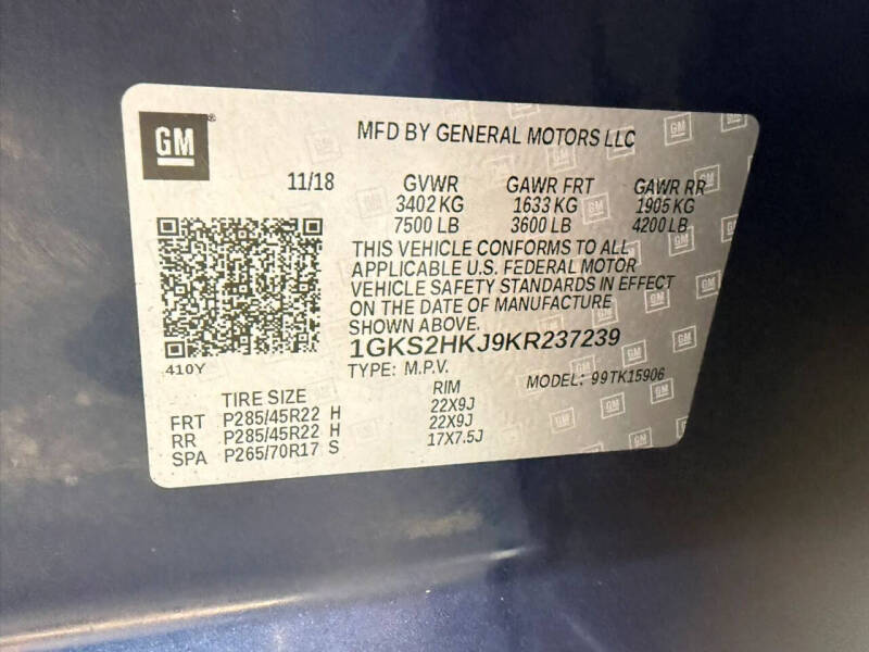 2019 GMC Yukon XL Denali