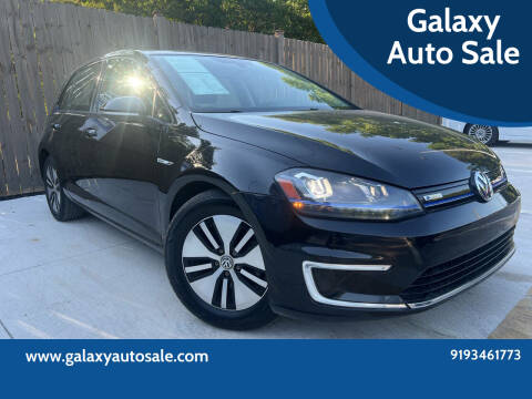 2015 Volkswagen e-Golf SEL Premium