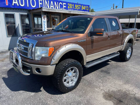 2011 Ford F-150 for sale at Texas 1 Auto Finance in Kemah TX