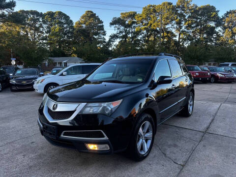 2012 Acura MDX for sale at Newtown Motors in Virginia Beach VA