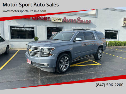 2015 Chevrolet Suburban for sale at Motor Sport Auto Sales in Waukegan IL